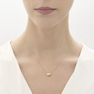 שרשרת זהב צהוב ויהלום METEOROS