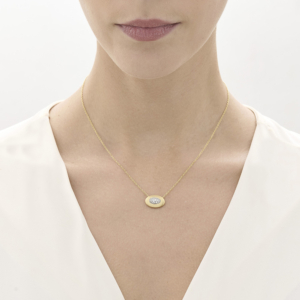 שרשרת זהב צהוב ויהלומים METEOROS