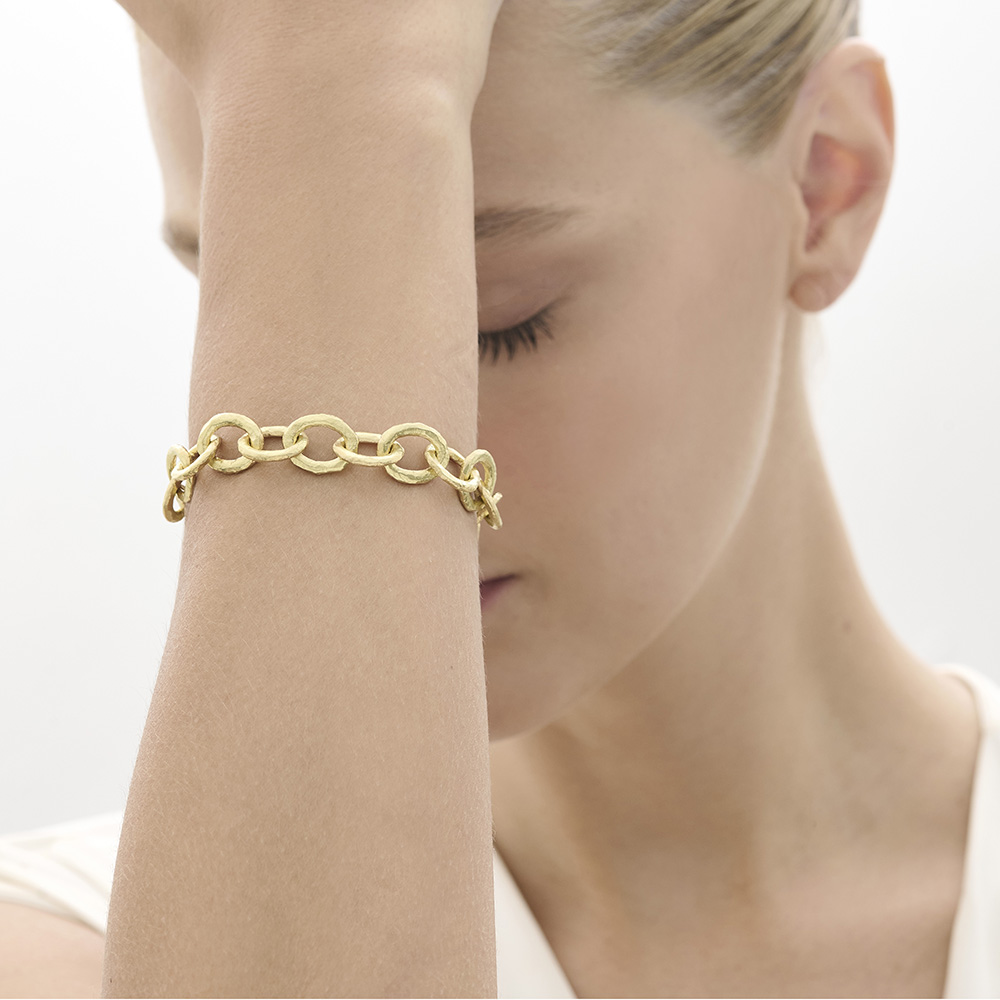 צמיד זהב צהוב METEOROS